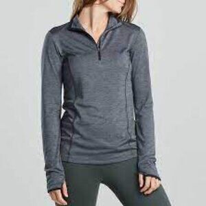 BCG Women's Long Sleeve Athletic 1/4-Zip Pullover Training Top